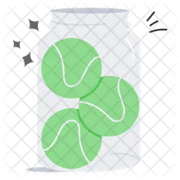 Tennisbälle  Symbol