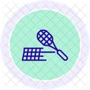 Tennisplatz Tennis Platz Symbol