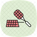 Tennisplatz Tennis Platz Symbol