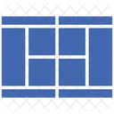 Tennisplatz  Symbol