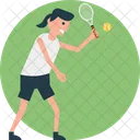 Tennis Spiel Spieler Symbol