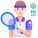 Tennisspieler  Symbol