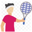 Tennisspieler  Symbol