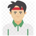Tennisspieler  Symbol