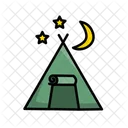 Camping Tent Hiking Icon