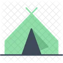 Tent Help Camp Icon