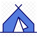 Tent Help Camp Icon