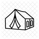 Tent Shelter Camping Icon