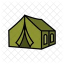 Tent Shelter Camping Icon