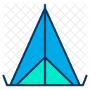 Tent Camp Tipi Icon