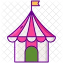 Tent House Hat Icon