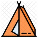 Tent Camping Hiking Icon
