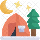 Tent Holidays Camping Icon