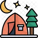 Tent Holidays Camping Icon