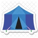 Tent House Beach Icon