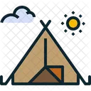 Outdoors Camping Camp Icon