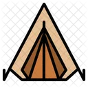 Tent Camping Outdoors Icon