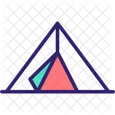 Tent Camp Camping Icon