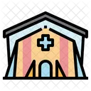 Tent Camping Hospital Icon