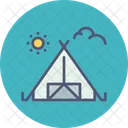 Tent Outdoors Camping Icon
