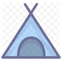 Tent Camp Camping Icon