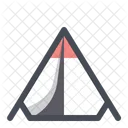 Tent Survival Camping Icon