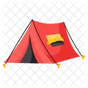 Tent Camp Encampment Icon
