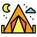 Tent Camping Triangular Icon