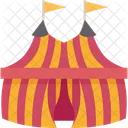 Tent Circus Show Icon