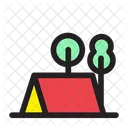 Tent Camp Tent Camp Icon
