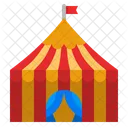Tent Fest Party Celebration Decoration Icon