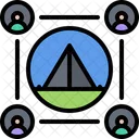Tent Group  Icon