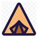 Tent Camping Holiday Icon