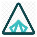 Tent Camping Holiday Icon