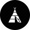 Tent House Forest Icon