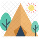 Tent Tent House Beach Tent Icon
