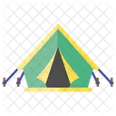 Camp Tent Outdoor Accommodation Icon