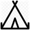 Tent Camp Camping Icon