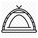 Tent Shelter Camping Icon