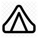 Tent Camping Travel Icon