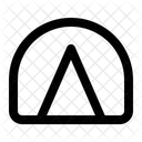 Tent Camping Travel Icon