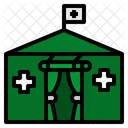 Tent Travel Rescue Icon
