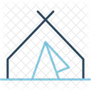 Tent Help Camp Icon