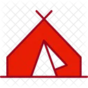 Tent Help Camp Icon