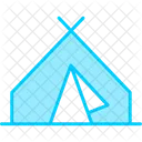 Tent Help Camp Icon