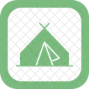 Tent Help Camp Icon