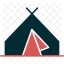Tent Help Camp Icon