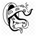 Tentacules Malefiques Pieuvre Horreur Icon