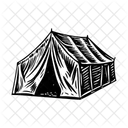 Tente Militaire Abri Bivouac Icon