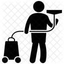 Teppichreiniger  Symbol